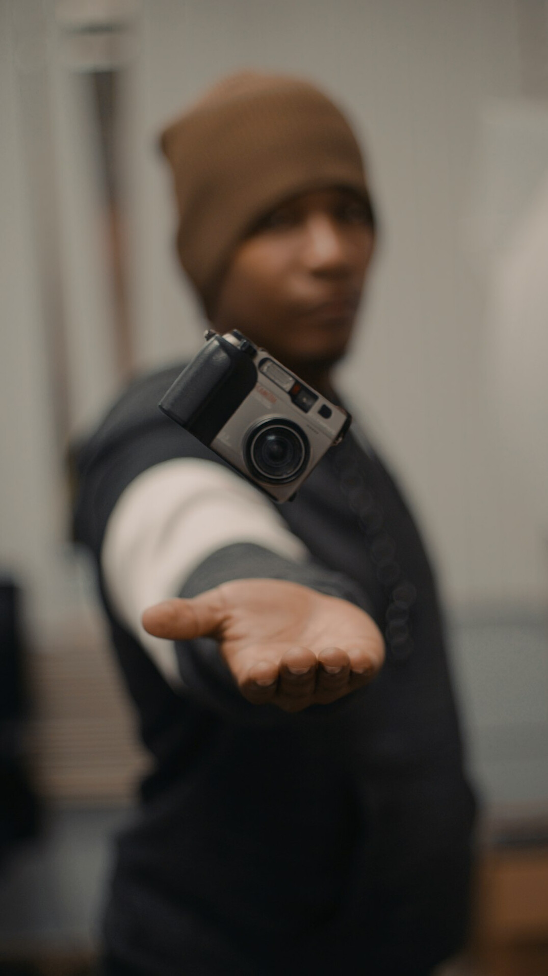 Portrait of a female camera operations trainer